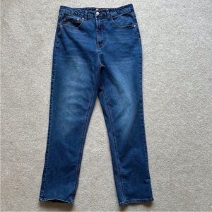 Frye High Rise Straight Jeans